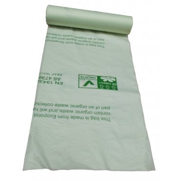Green Compostable Liner 240 Litre 10 Rolls Of 10 | Box of 100