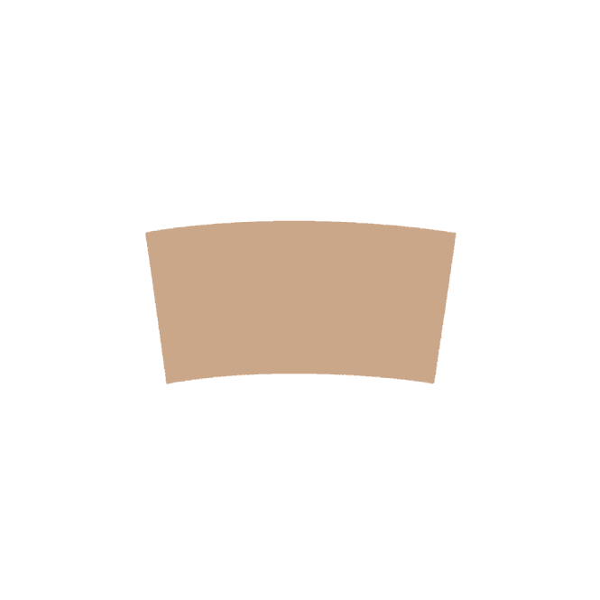 Green Planet Hot Cup Sleeve Large Paper (125x110x60mm/4.9x4.3x2.4