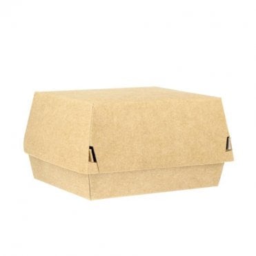 Kraft Burger Clamshell Large | Box of 250