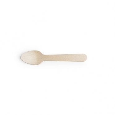 Mini Wood Spoon 4.5" | Box of 2000