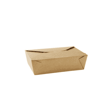 Takeaway Container No3 Paper (2041ml/69oz) Kraft | Box of 200