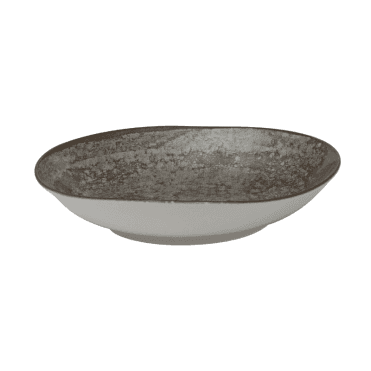 Dark Moon Deep Pebble Plate 20cm | Box of 12