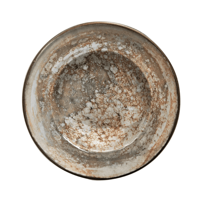 Güral Light Moon Deep Pasta Plate 26cm | Box of 6