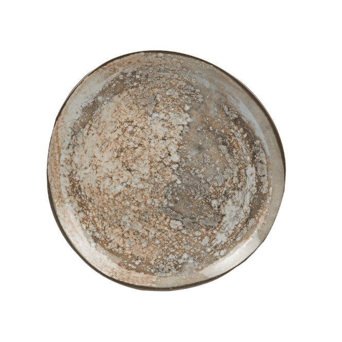 Güral Light Moon Pebble Coupe Plate 30cm | Box of 6