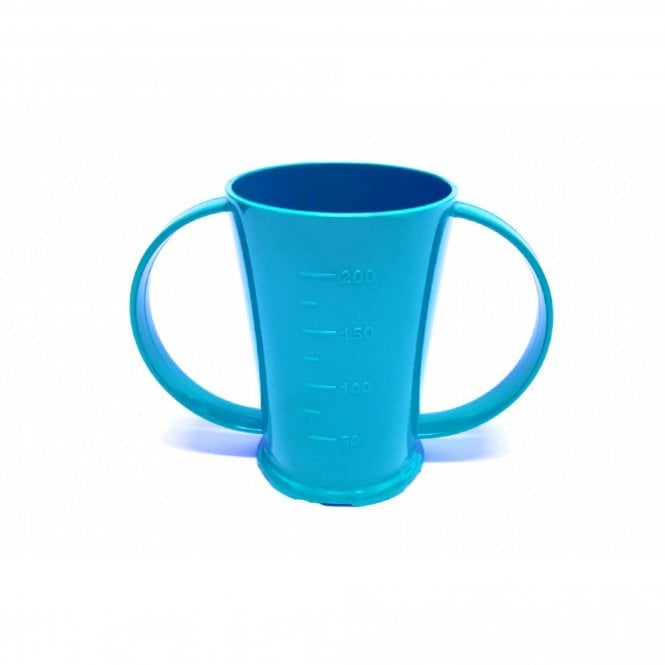 Harfield 2 Handled Graduated Beaker Polycarb Medium Blue | BOX OF 6
