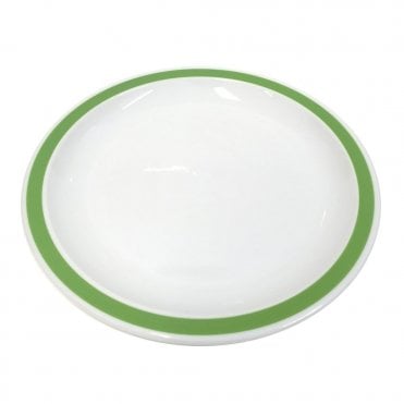 Apple Green Polycarb Duo 23cm Plate | BOX OF 6