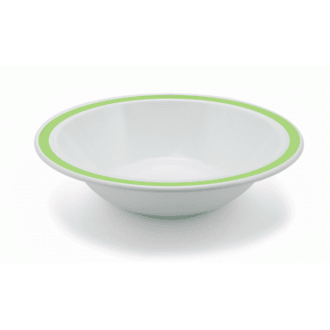 Polycarb 17.3cm Duo Bowl Apple Green | BOX OF 6