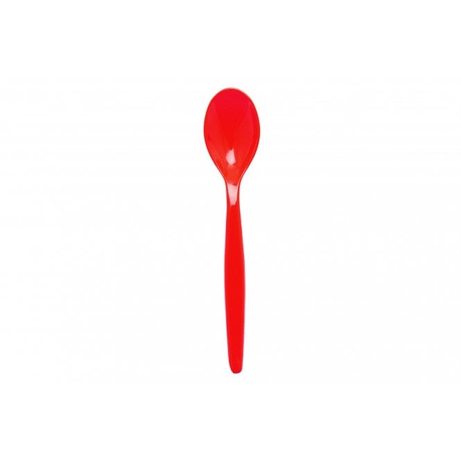 Harfield Polycarb Teaspoon Red | BOX OF 6