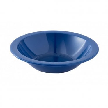 Royal Blue Polycarb 17.3cm Narrow Rimmed Bowl | BOX OF 6