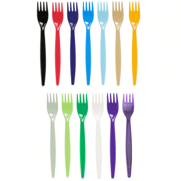 Standard Polycarb Fork Honey | BOX OF 6