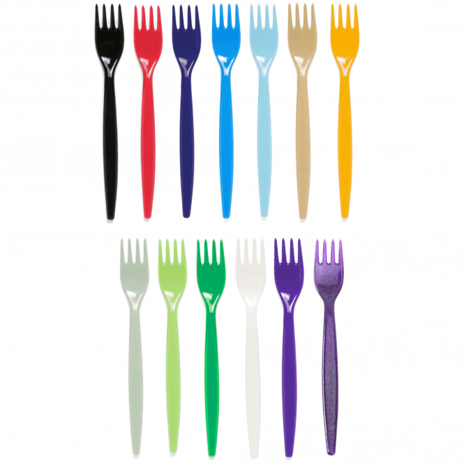 Harfield Standard Polycarb Fork Orange | BOX OF 6
