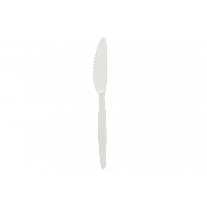 Harfield Standard Polycarb Knife White | BOX OF 6