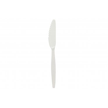 Standard Polycarb Knife White | BOX OF 6