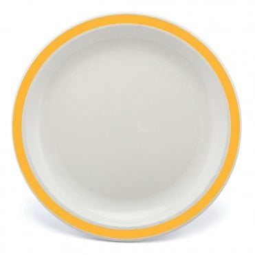 Yellow Polycarb Duo 17cm Plate | BOX OF 6