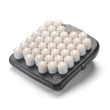 *HZ* Nexis Rechargeable Candle Set Complete *UK PLUG*