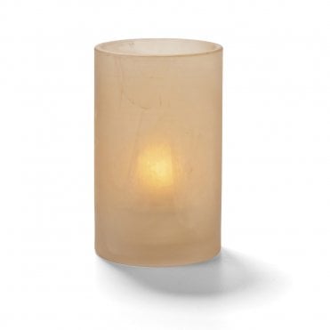 Wysp Amber Satin Glass Cylinder 7.3 x 11.4cm (2 7/8 x 4 1/2") | Box of 6