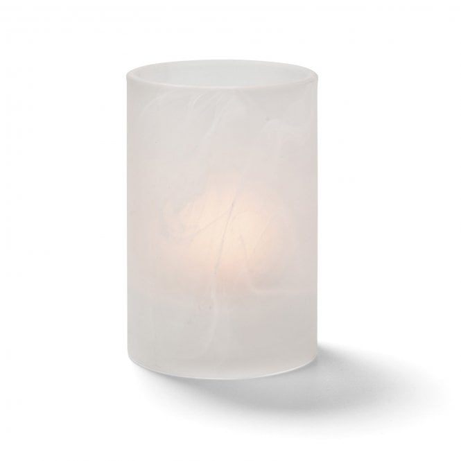 Hollowick Wysp Satin Crystal Glass Cylinder 7.3 x 11.4cm (2 7/8 x 4 1/2