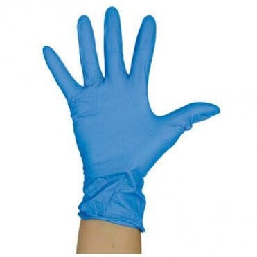 Blue Soft Vinyl Gloves (Powder Free) Medium | Box of 100