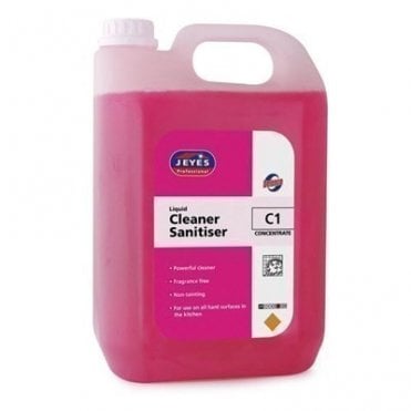 C1 Liquid Cleaner Sanitiser 5 Litre | 2 Pack