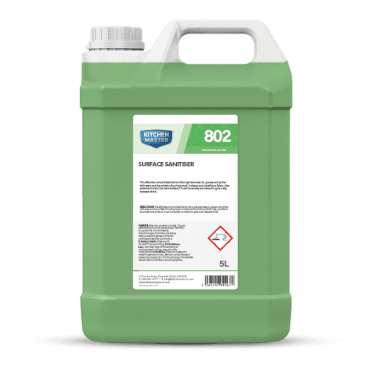 802 Surface Sanitiser | 4x2Ltr