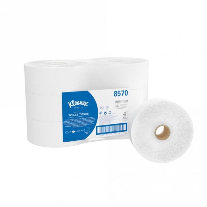 Kleenex  Jumbo Roll Toilet Tissue 2ply | Box of 6
