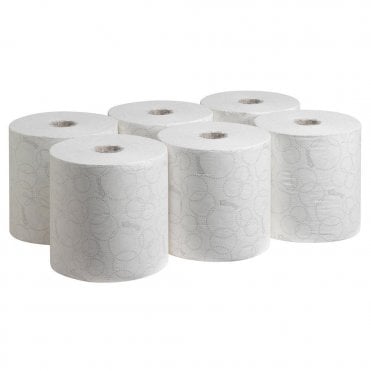 Ultra Rolled Paper Towels - Rolled 2 Ply Hand Towels | Box of 6