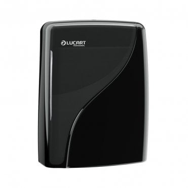 Black Identity Folded Handtowels Dispenser