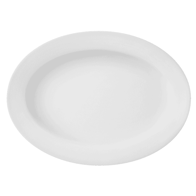 Luzerne Oval Rim Plate 30.5cm