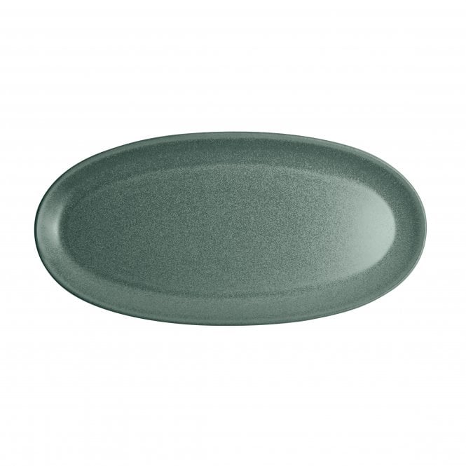 Maham Studio Maham Carnaby Teal Oval Platter 28 x 14cm (11 x 5 1/2