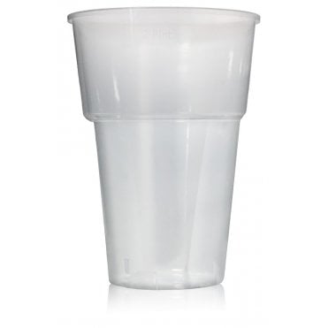 Disposable 2 Pint Flexi-Glass (CA Marked) | Box of 120