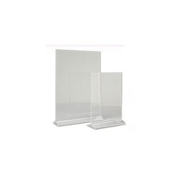 Perspex Menu Holder A4 vertical