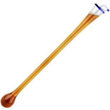 Plastic Yard of Ale with Lid & Straw Yard (48oz)