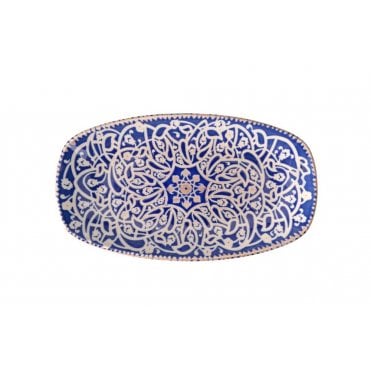 Oriental Oval Deep Plate 25cm | Box of 6