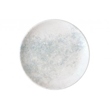 Smoky Matte Blue Coupe Plate 30cm | Box of 6