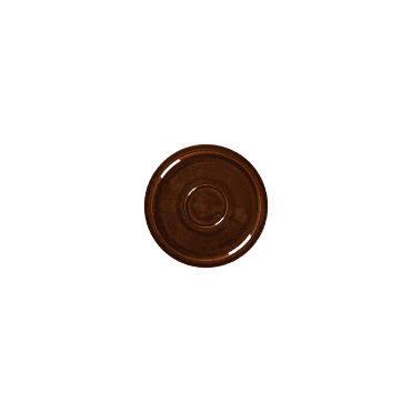 Ease Honey Saucer 16.5cm (For 20 And 23 cl Cups) | Box of 12