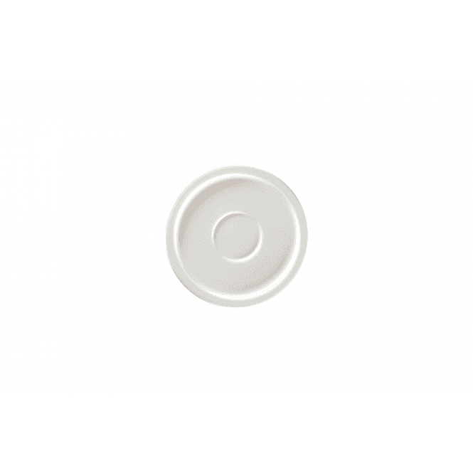 RAK Porcelain Ease Whiteware Saucer 16.5cm (For 20 And 23 cl Cups) | Box of 12