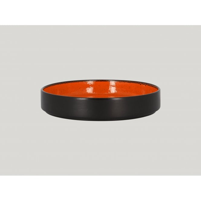 RAK Porcelain Fire Orange Deep Plate 23cm | Box of 6
