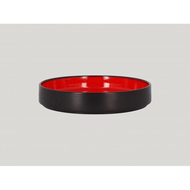 RAK Porcelain Fire Red Deep Plate 23cm | Box of 6