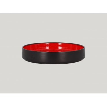 Fire Red Deep Plate 23cm | Box of 6