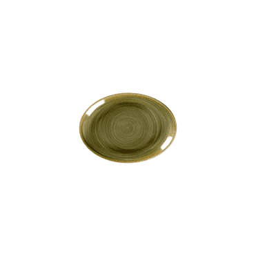 Spot Emerald Oval Platter 21cm | Box of 12