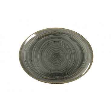 Spot Peridot Oval Platter 36cm | Box of 6