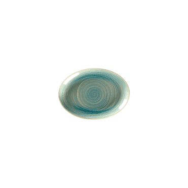 Spot Saphire Oval Platter 21cm | Box of 12