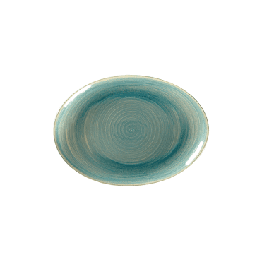 Spot Saphire Oval Platter 32cm | Box of 6