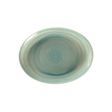Spot Saphire Oval Platter 36cm | Box of 6