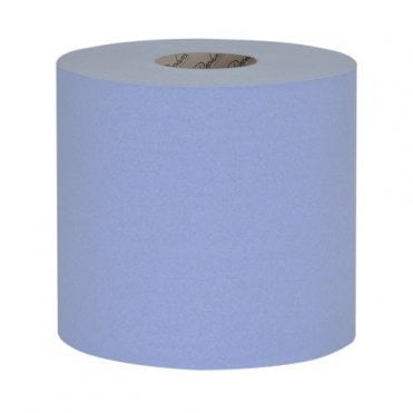 Towel Roll Blue 1ply