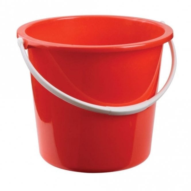 Robert Scott 10 ltr Plastic Bucket Red
