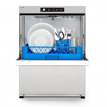 Active Undercounter Front Loading Dishwasher with Built in Automatic Water Softner