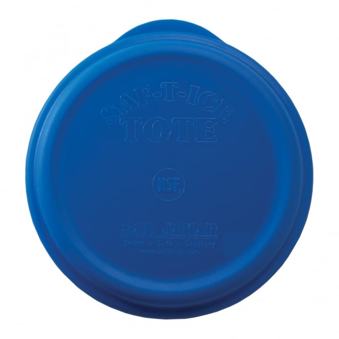 San Jamar  Saf-T-Ice Tote Snap-tight lid