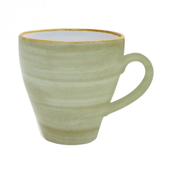 Sango Java Decorated Coffee Cup Meadow Green 23cl 8oz | Box of 12