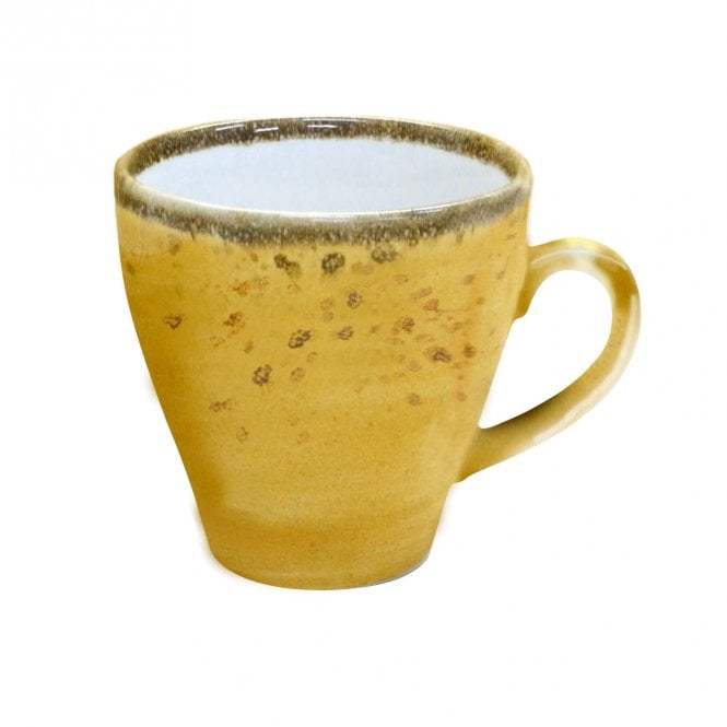 Sango Java Decorated Coffee Cup Sunrise Yellow 23cl 8oz | Box of 12